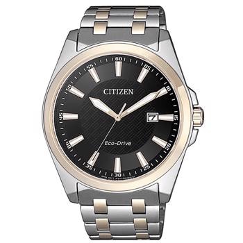 Eco-Drive Rustfri stål Solar quartz Herre ur fra Citizen, BM7109-89E